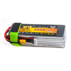 IGMIC Batteries 6000mAh 4s  25C - 45C