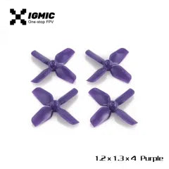 IGMIC Micro Whoop Propellers 1.2X1.3X4 (31MM)1MM Shaft (2CW+2CCW) for FPV Racer-ABS