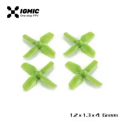 IGMIC Micro Whoop Propellers 1.2X1.3X4 (31MM)1MM Shaft (2CW+2CCW) for FPV Racer-ABS