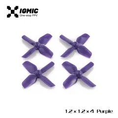 IGMIC Micro Whoop propellers 1.2X1.2X4 (31MM)0.8MM Shaft (2CW+2CCW) for FPV Racer-ABS